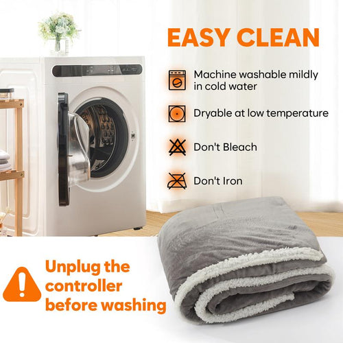 Nest-Up Wearable Electric Heated Blanket